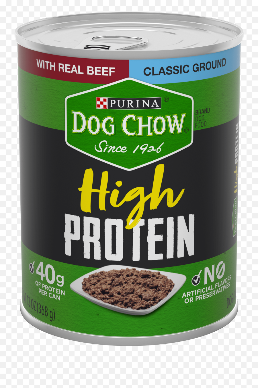 12 Pack Dog Chow High Protein Beef Classic Ground Adult Wet - Dog Chow High Protein Emoji,Hillaryu Clinton Emoticon Steam