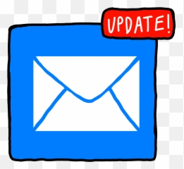 Blue Mail Icon Png Clipart - Black Square Gmail Logo Emoji,Where Are Emojis For Outlook 2013