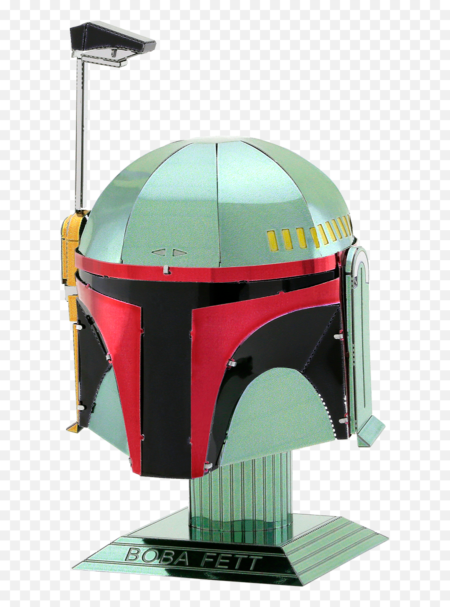 Metal Earth Star Wars - Metal Earth Boba Fett Helmet Emoji,Boba Fett Emoticon Art