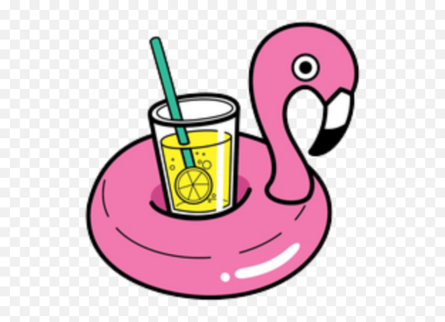 Flamingo Lemonade Summer Pooltoy Poolfloat Emoji,Pool Floaties Emojis