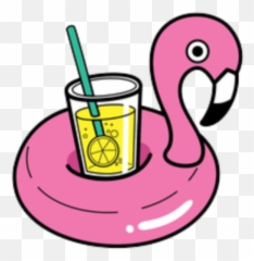 Flamingo Lemonade Summer Pooltoy Poolfloat Emoji,Pool Floaties Emojis