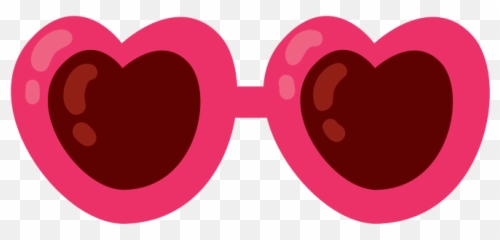 Heart Shaped Sunglasses Free Svg File - Svgheartcom Emoji,Sunglasses Emoji Svg