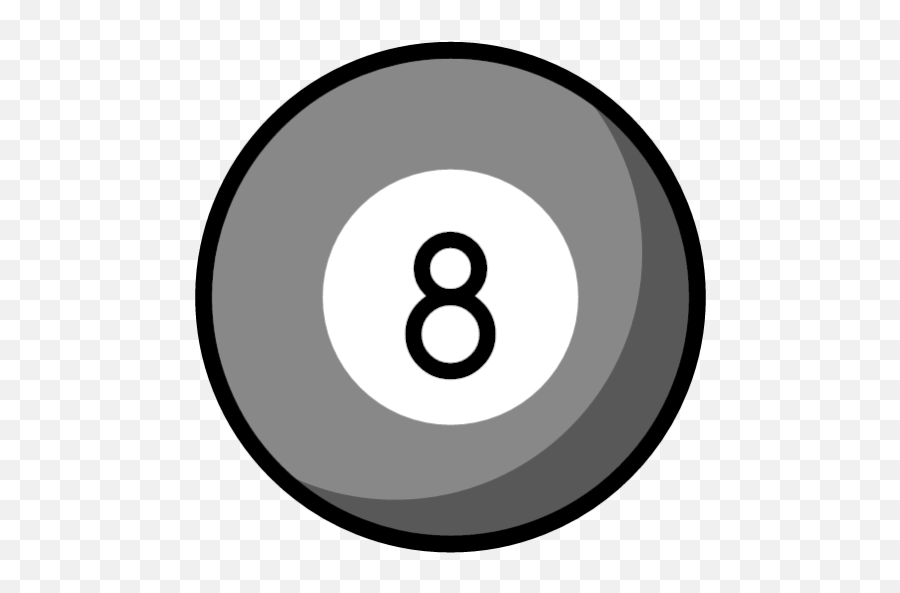 Pool 8 Ball Emoji - Download For Free U2013 Iconduck,Guess The Emoji French Fall Tennis Ball