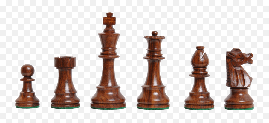 Uscf Sales The Club Chess Set Golden - Staunton Chess Pieces King Emoji,Chess Emoji