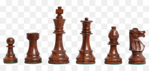 Uscf Sales The Club Chess Set Golden - Staunton Chess Pieces King Emoji,Chess Emoji