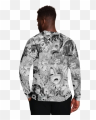 Rias Hentai Aop Sweatshirt U2013 Ecchi Hunters Emoji,Fleece By The Yard With Emoji