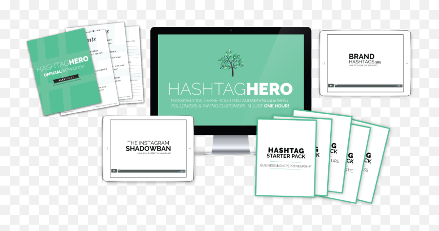 Hashtag Hero - An Instagram Course For Businesses Brands Vertical Emoji,Emoji Hashtags