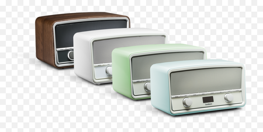 Download Goodmans 50s Style Heritage - Radio Dab Bluetooth Home Appliance Emoji,Squidward Dab Emoji