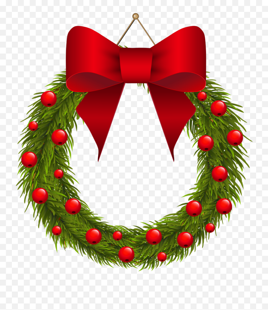 Wreath Christmas Png Pic Png Arts Emoji,Christmas Wreath Emoji