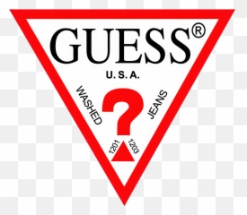 Guess Sticker - Transparent Guess Logo Emoji,Guess The Emoji 28