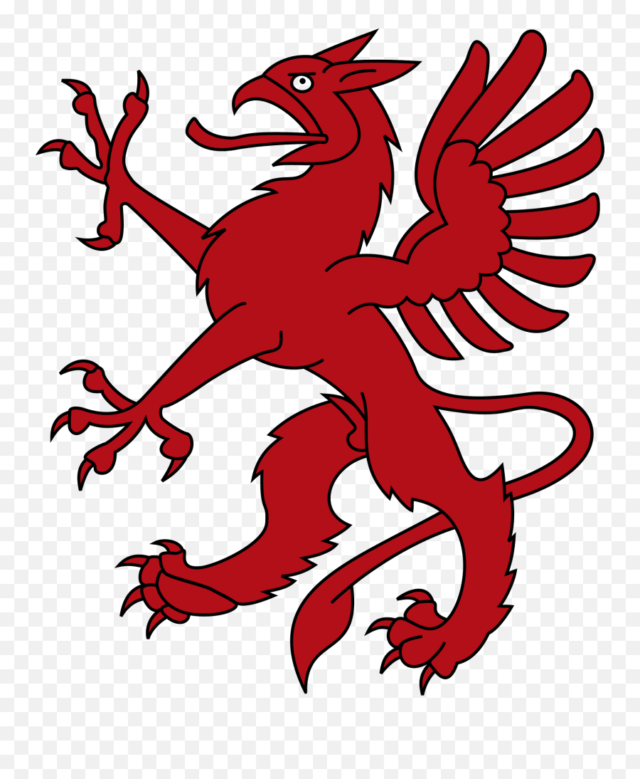 Griffin Clipart - Coat Of Arms Griffin Emoji,Griffin Emoji