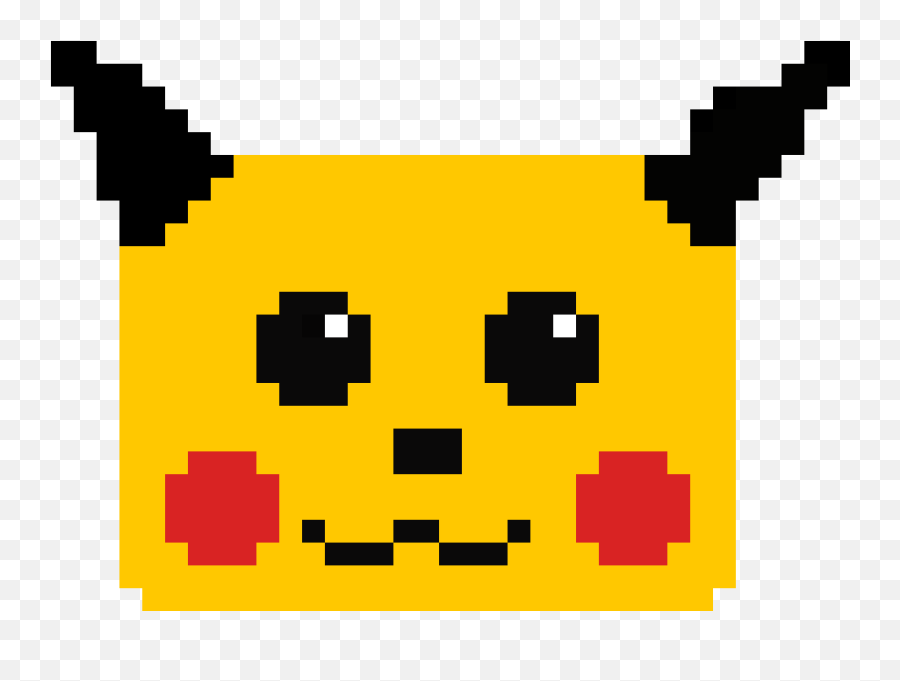 Pixilart - Happy Emoji,Pikachu Text Emoticon