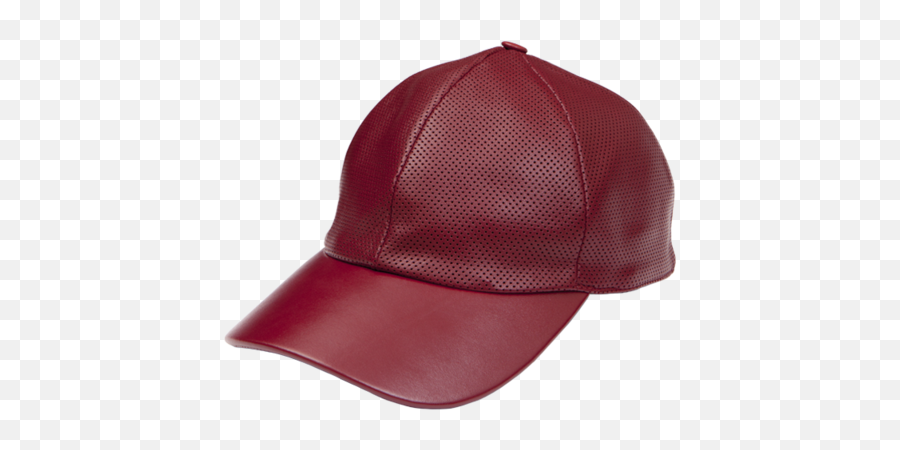 Perforated Leather Hat - For Baseball Emoji,Alien Emoji Hat