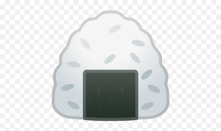 Rice Ball Emoji - Rice Ball Emoji Transparent,August Emoji