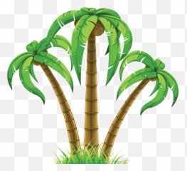 Free Palm Tree Cartoon Png Download - Palm Tree Clip Art Emoji,Palm Tree Emoji