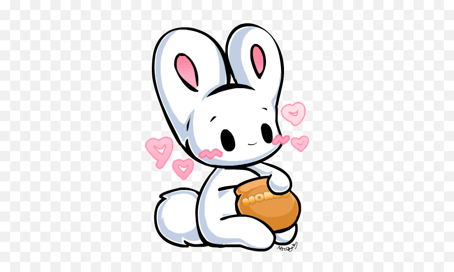 Pin De Velibor Milenkovic Em Cute - Hunny Bunny Transparent Kawaii Emoji,Akiko Emoji Movie