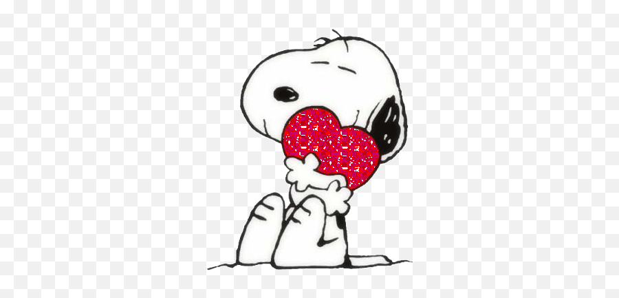 Luv Gif - Snoopy Animated Happy Valentines Day Gif Emoji,Snoopy Emoji