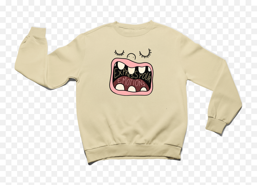 Express Your Emotions - Long Sleeve Emoji,Express Your Emotions