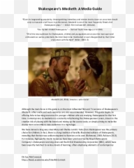 Pdf Macbeth A Media Guide Dr Ian Mccormick - Academiaedu Sharing Emoji,Tommy Tiernan Women And Emotions