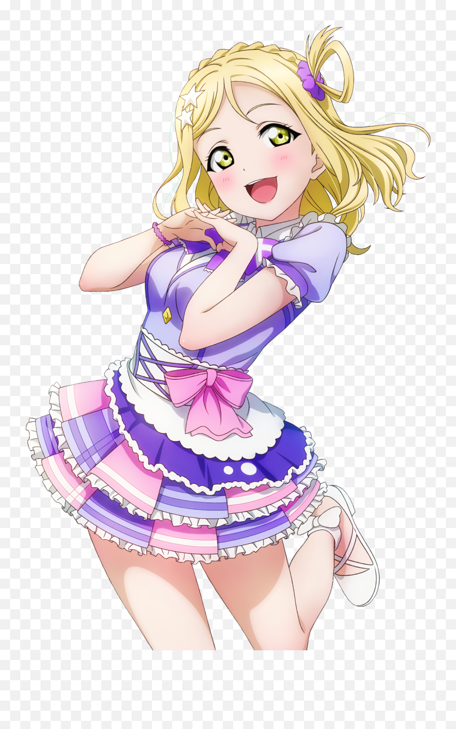 Mariohara Lovelivesunshine Sticker By Love Live Edits - Fictional Character Emoji,Mari Ohara Emoji