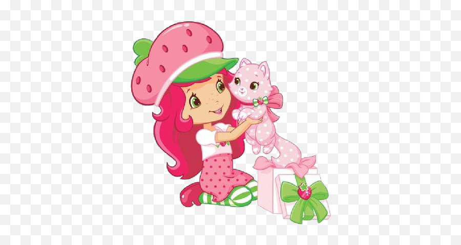 Strawberry Shortcake - Invitation Strawberry Shortcake Background Emoji,Strawberry Shortcake Emoticons