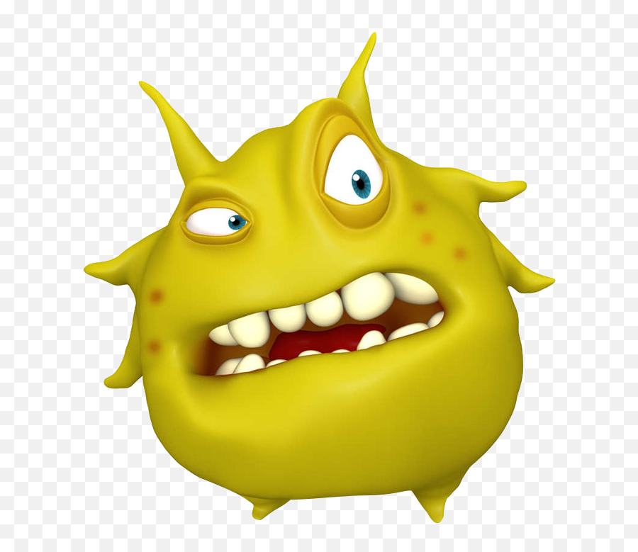 Download Emoticon Head Antivirus Brain - Virus Funny Transparent Emoji,Punch Emoticon