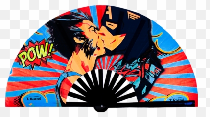 Trains U2013 Wear It Apparel And Custom Hand Fans The - Folding Emoji,Bandana Gangsta Emoticon