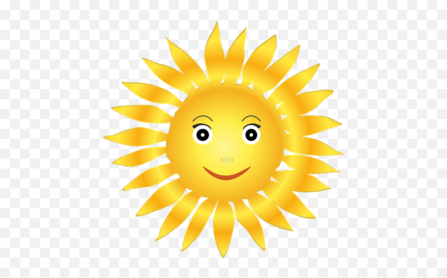 Zon Zonne Helios Gelukkig Emoticones De Whatsapp - Smiling Sun Transparent Emoji,How Toyoutube Emojis