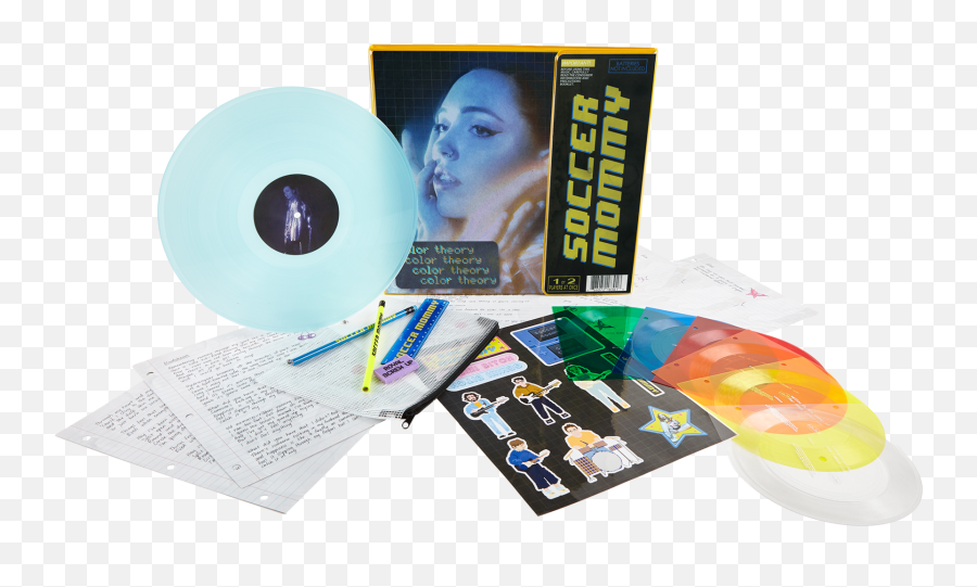 Soccer Mommy - Color Theory Deluxe Binder Lp W Flexi Soccer Mommy Color Theory Vinyl Emoji,The Greys - Notion Of Emotions Lp