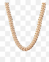 Download 12mm 14k Gold Iced Out Cuban - Transparent Background Diamond Chain Png Emoji,Cuban Emoji