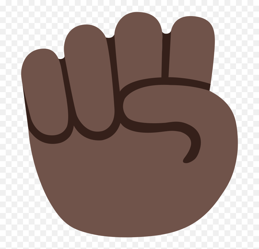 Raised Fist Emoji Clipart - Emoji,Fist Emoji