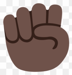 Raised Fist Emoji Clipart - Emoji,Fist Emoji