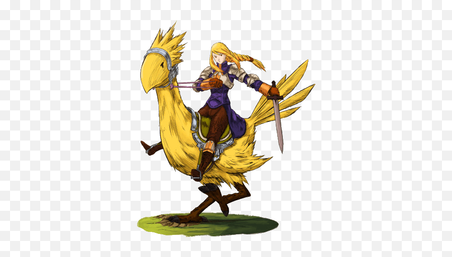 Chocobo Knight - Chocobo Rider Emoji,Pathfinder Ghost Rider Emotion