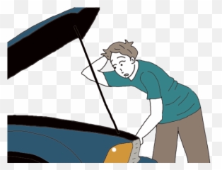 Tires Clipart Broken - Car Broke Down Cartoon Png Broke Down Car Cartoon Free Emoji,Animated Emoticons Driving Car