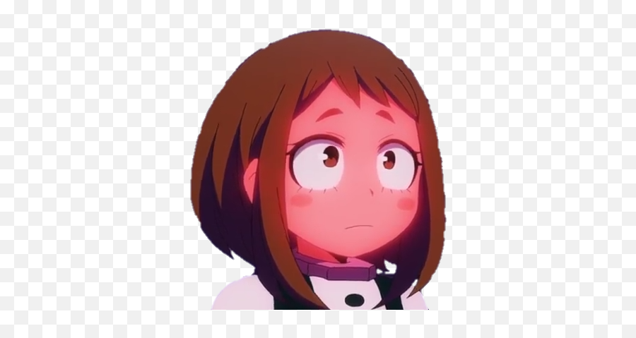 Uraraka Blushing Emoji,Giorno Discord Emoji