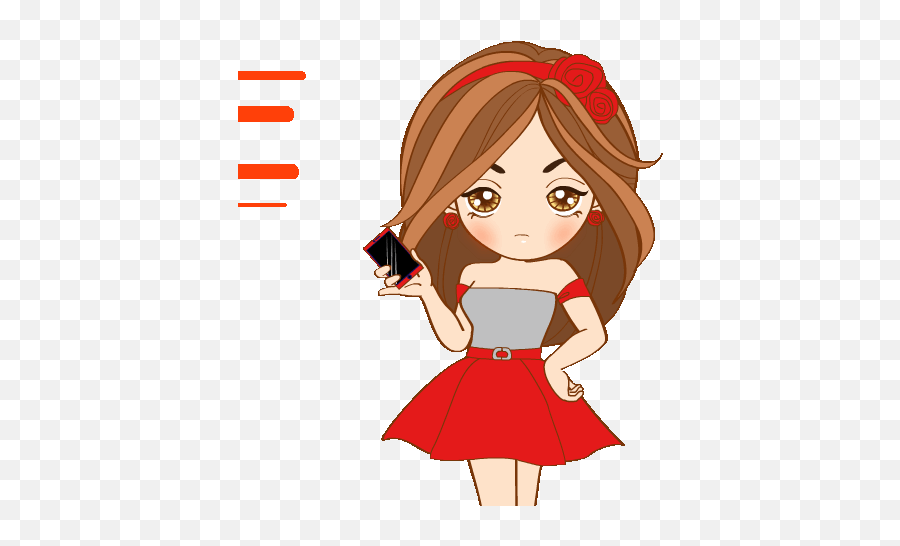 Cute Gif Cute Cartoon Pictures Cute - Dee Dee Girl Animada Emoji,