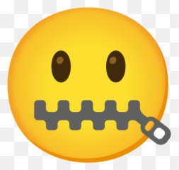 Faccina Con Bocca Con Cerniera Emoji - Zipper Face Emoji Meaning,Hahaha Emoji