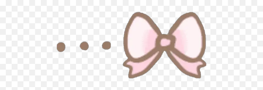 Sticker Maker - Pink Lovely Emojis Bow,Pink Bow Emojis