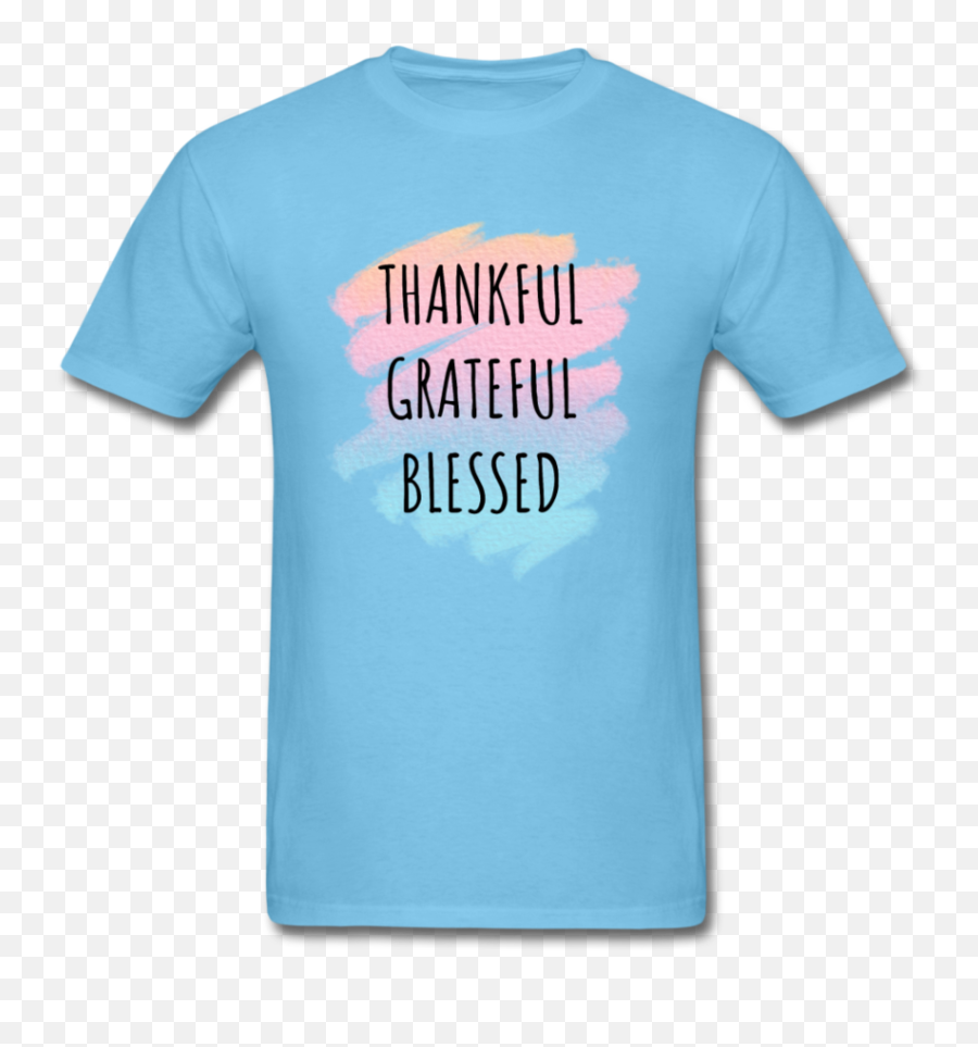 Thankful Grateful Blessed Menu0027s Inspirational T - Shirt Emoji,Thankful Emoticon Facebook