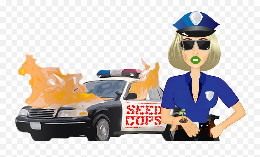 Legit Seed Breeders - Seed Cops Imagenes De Una Mujer Policia Emoji,Police Cop Car Emoji