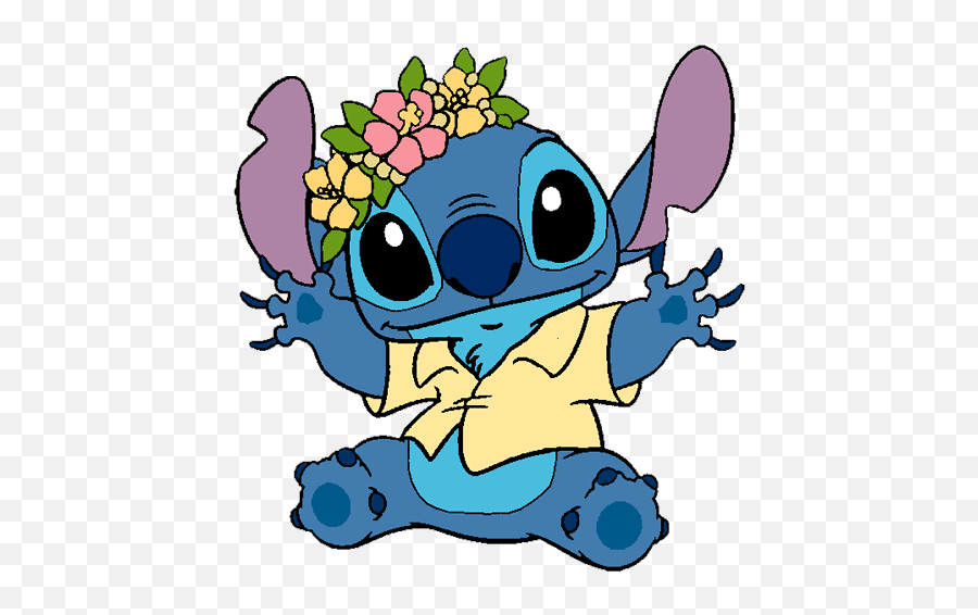 Disney Lilo And Stitch Clipart Black - Baby Stitch Emoji,Disney's Stitch Emotions