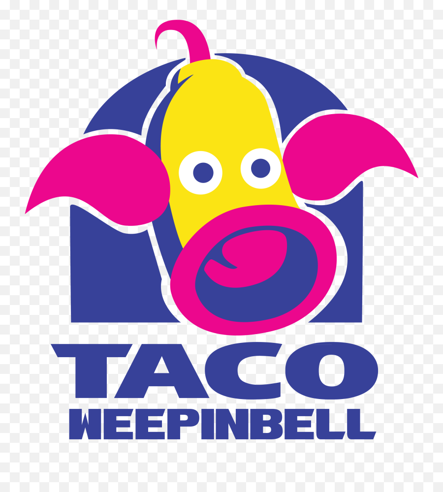Download Taco Weepinbell - Taco Bell Logo Parody Emoji,Taco Bell Emoji