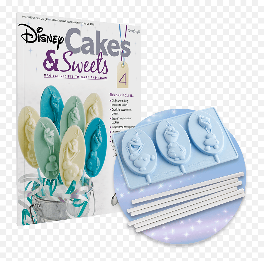 Disney Cakes U0026 Sweets Eaglemoss - Disney Cakes And Sweets Issue 4 Emoji,Stitch Disney Emoticons