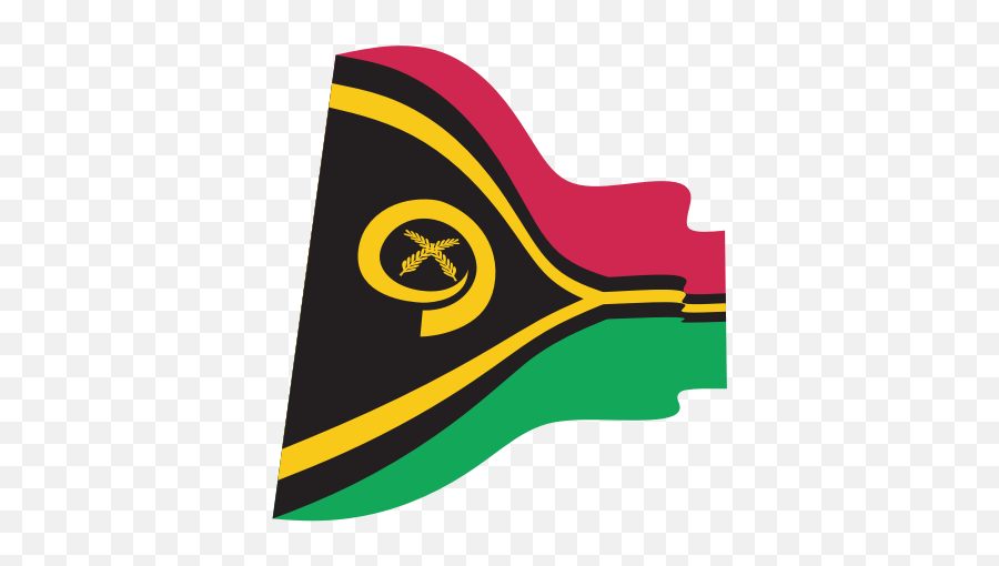 Vanuatu Flag Vector - Vanuatu Flag Emoji,Guyana Flag Emoji