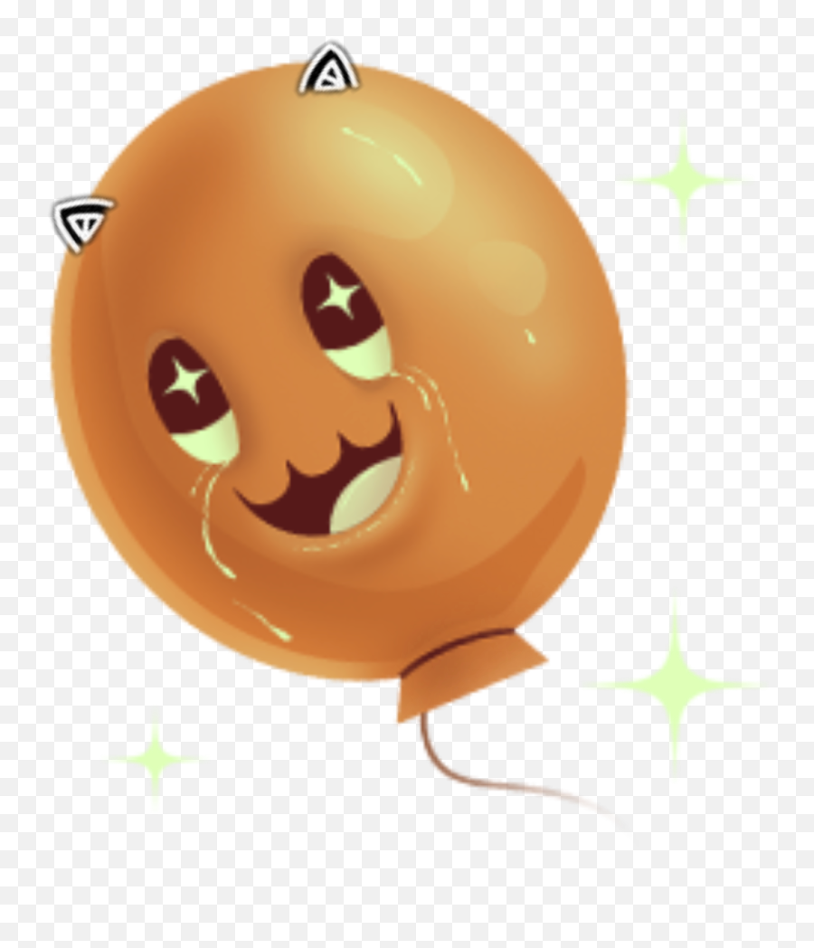 Cute Ballon Sad Adorable Kawaii Sticker - Happy Emoji,Ballon Emoticon