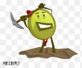 Cryply Bitcoin Gif - Animated Gold Rush Gif Emoji,Mining Emoticon