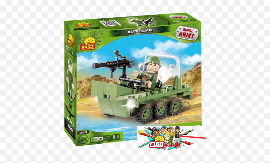 Cobipedia - All On One Site Gallery Cobi 2163 Water Patrol Wojskowe Cobi Emoji,Army Tank Emoticon