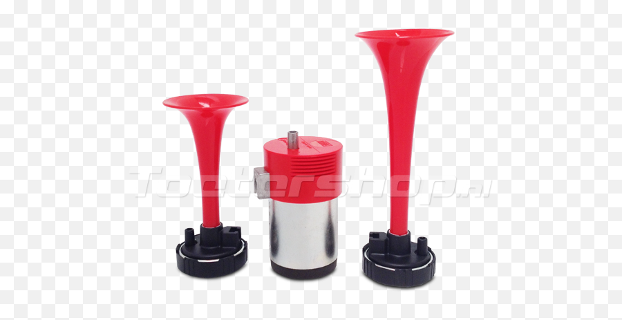 Double Air Horn Kit - The Hornwarehousecom A Warehouse Full Of Air Horns Melody Horns Bells Callhorns And Other Stuff That Makes Noise Emoji,Emoticon Sirene Anniversaire