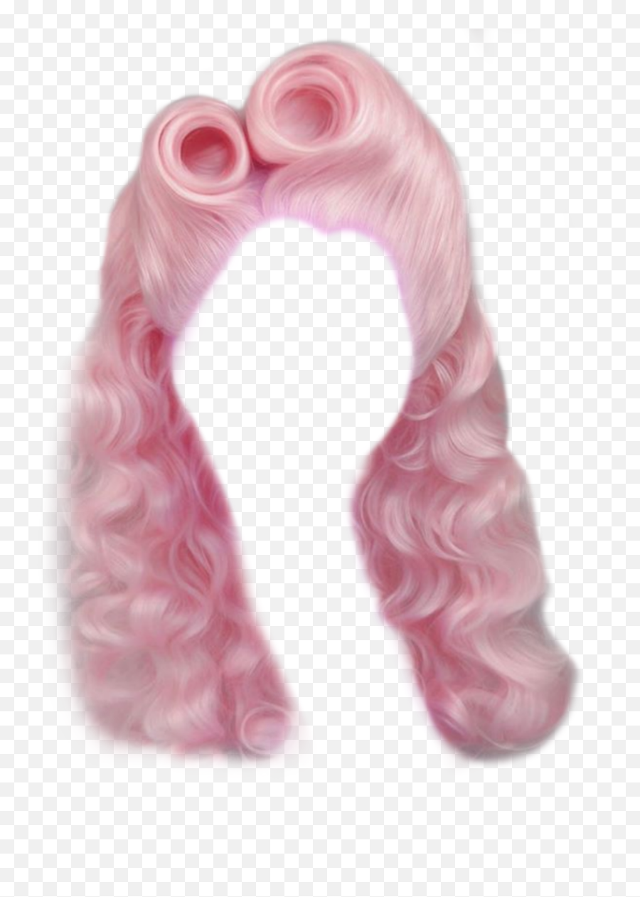 Wig Hair Pink Hair Sticker By Bouncy - Hair Design Emoji,Drag Queen Emoji