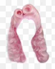 Wig Hair Pink Hair Sticker By Bouncy - Hair Design Emoji,Drag Queen Emoji
